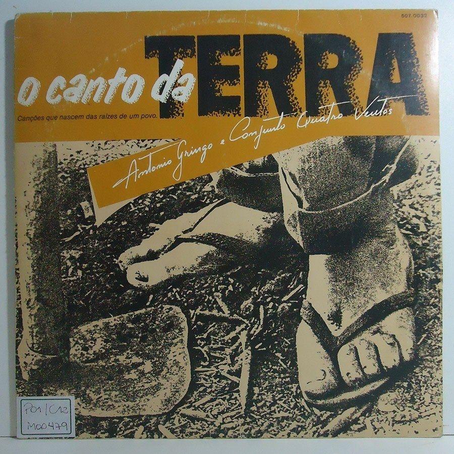 Album cover of "O Canto da Terra" by Antonio Gringo