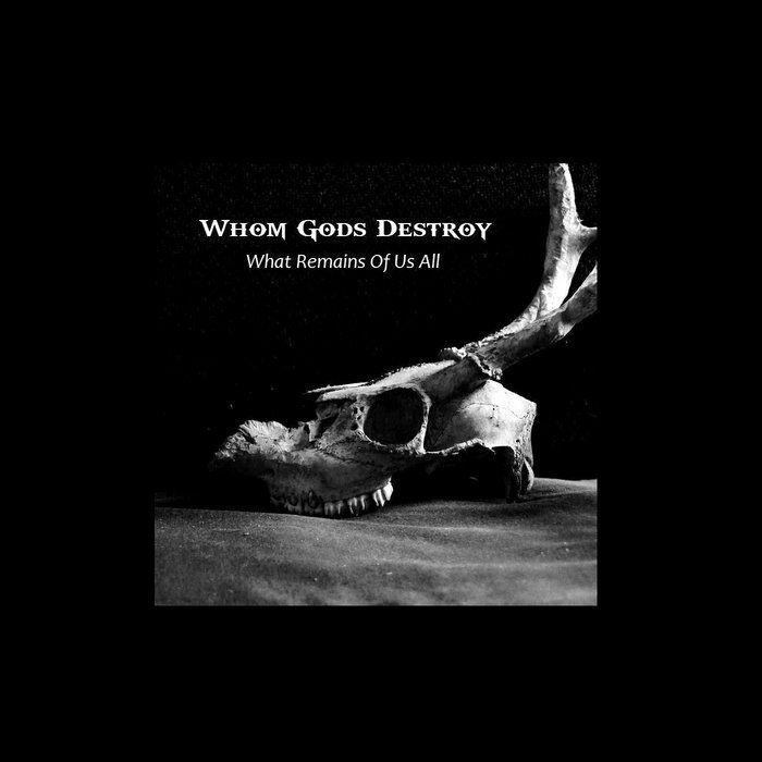Portada de Sencillo/EP "What Remains Of Us All", de Whom Gods Destroy