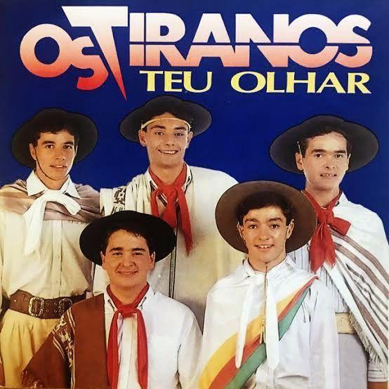 Portada del álbum "Teu Olhar", de Os Tiranos