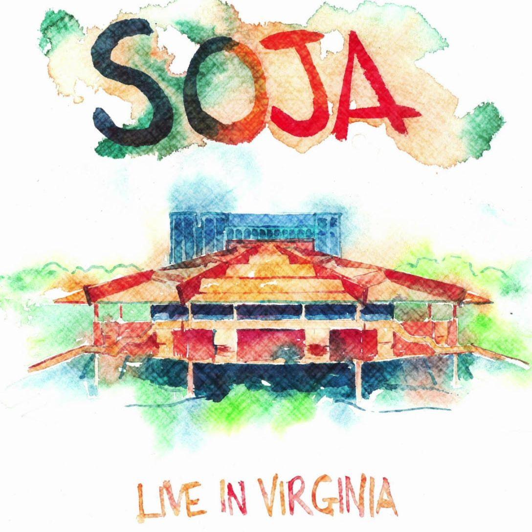 Portada de Álbum "Live In Virginia", de SOJA