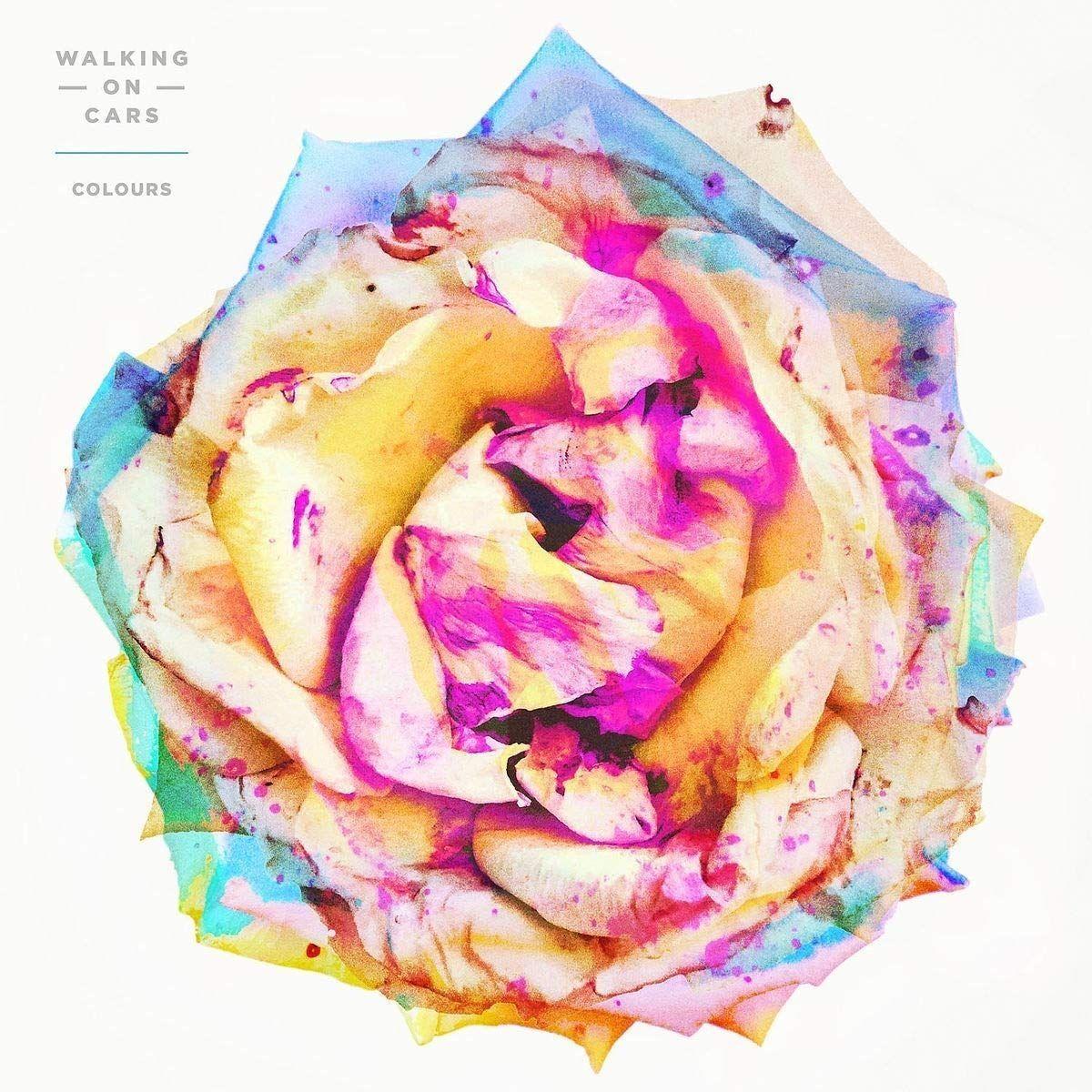 Portada de Álbum "Colours", de Walking On Cars