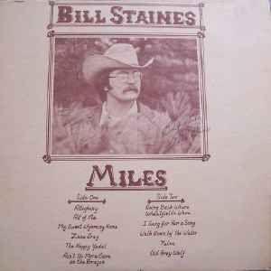 Portada de Álbum "Miles", de Bill Staines