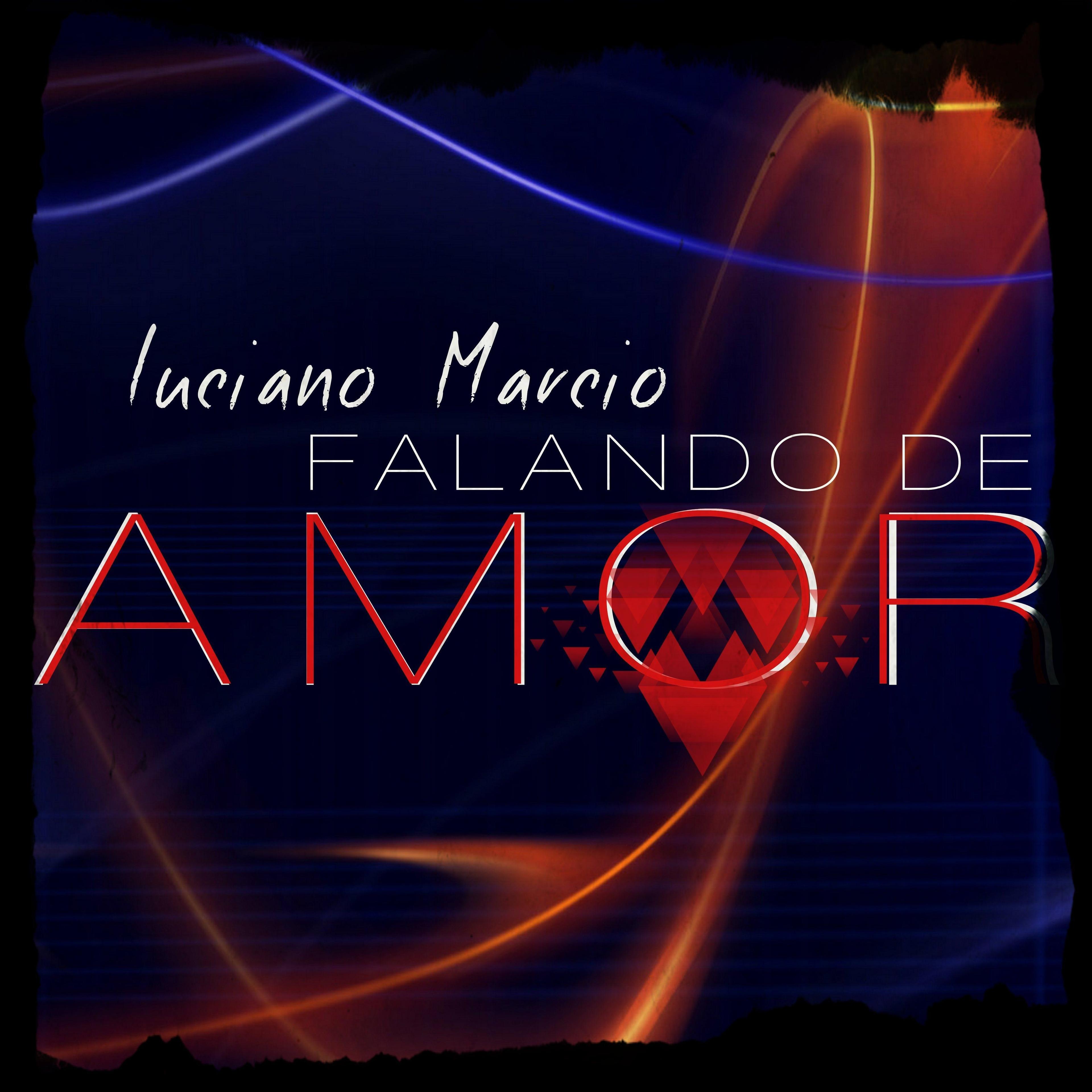 Portada de Álbum "Falando de Amor", de Luciano Márcio