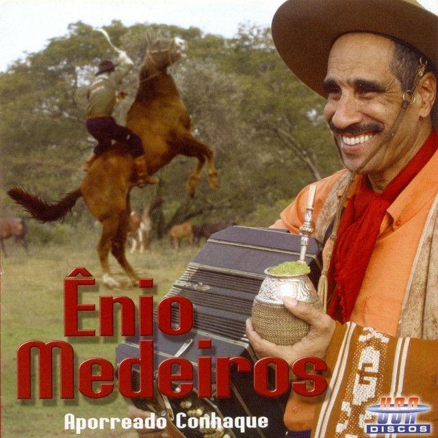Portada de Álbum "Aporreado Conhaque", de Ênio Medeiros