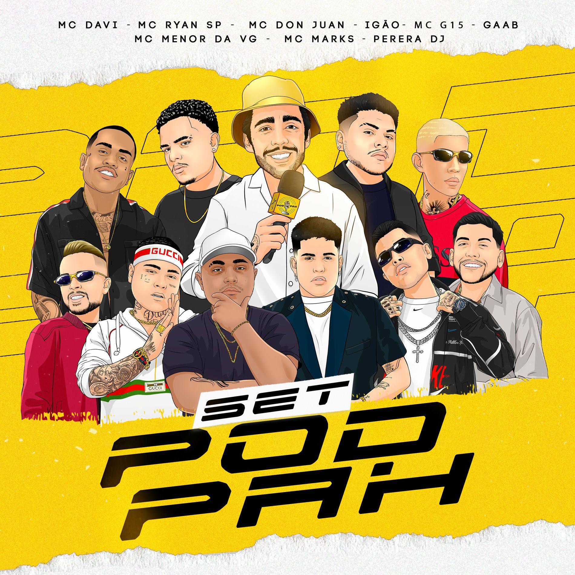 Capa do álbum "Set PodPah", de MC Davi