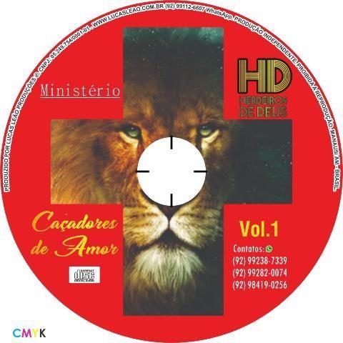 Portada de Álbum "Caçadores de Amor", de Herdeiros de Deus