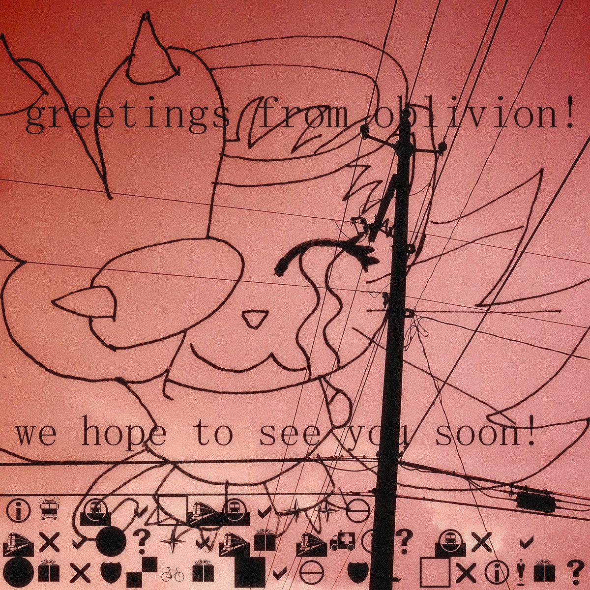 Capa do Single/EP "greetings from oblivion! we hope to see you soon!", de STOMACH BOOK