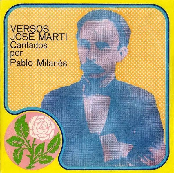 Capa do Álbum "Canta a José Martí", de Pablo Milanés