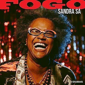 Portada del álbum "Fogo", de Sandra de Sá