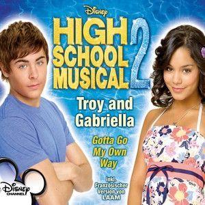Portada de Sencillo/EP "Gotta Go My Own Way", de High School Musical