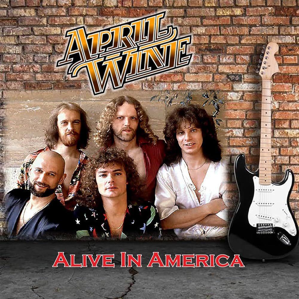 Portada de Álbum "Alive In America", de April Wine