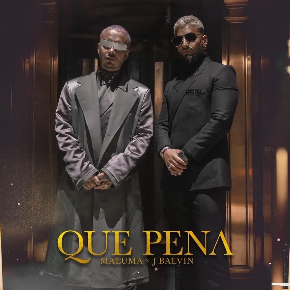 Portada del álbum "Qué Pena", de J Balvin
