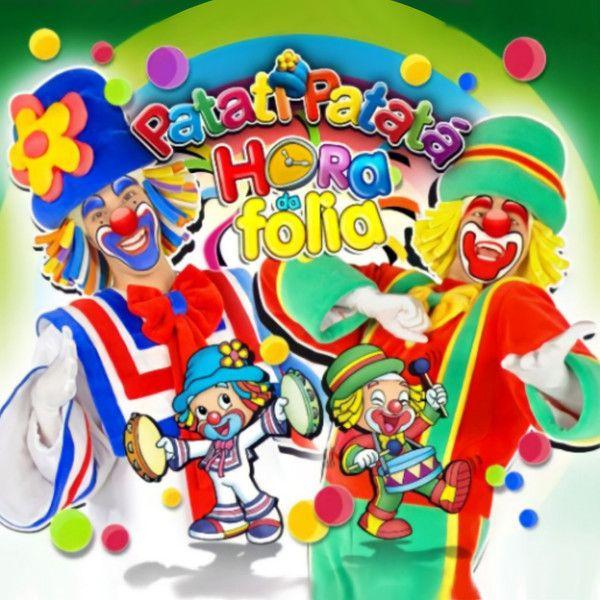 Capa do álbum "Hora da Folia", de  Patati Patatá
