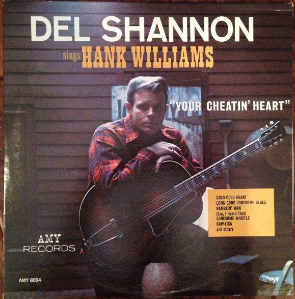 Portada de Álbum "Sings Hank Williams", de Del Shannon