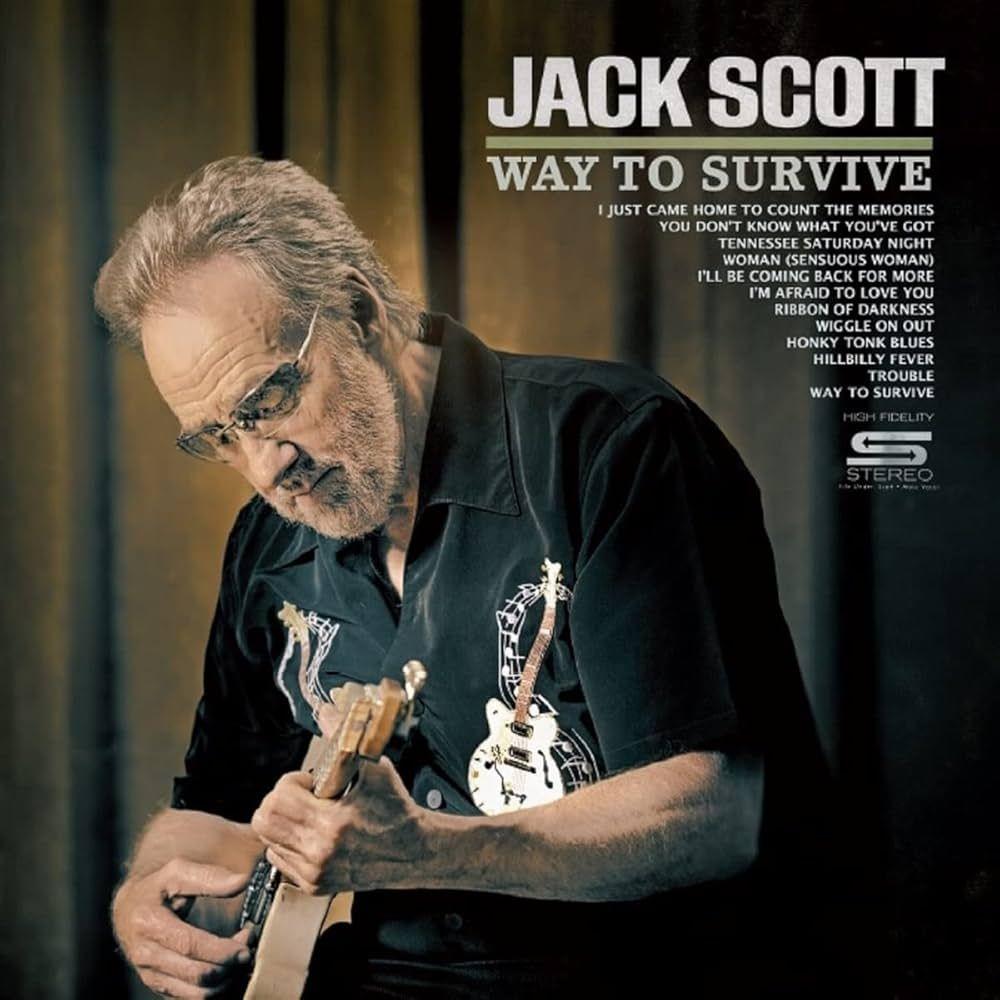 Portada de Álbum "Way To Survive", de Jack Scott