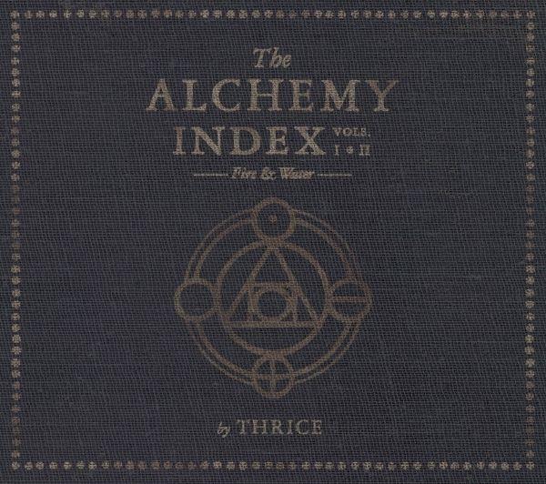Capa do Álbum "The Alchemy Index Vol. I and Vol. II - Fire & Water", de Thrice