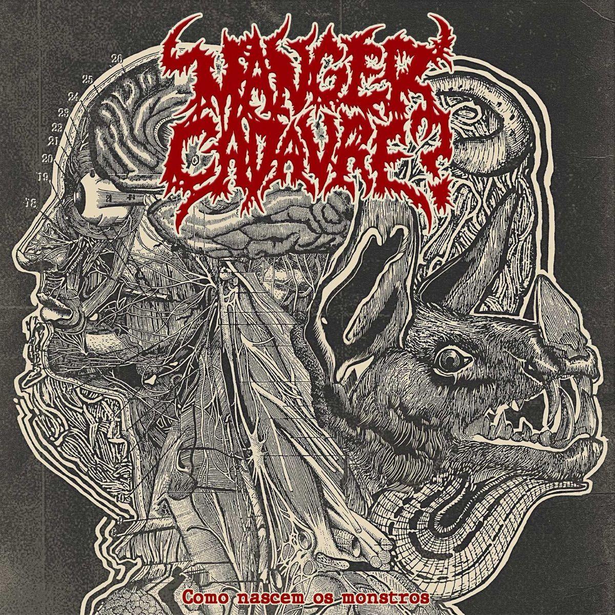 Portada de Álbum "Como Nascem os Monstros", de Manger Cadavre