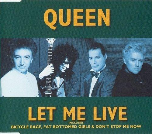 Portada del álbum "Let Me Live", de Queen
