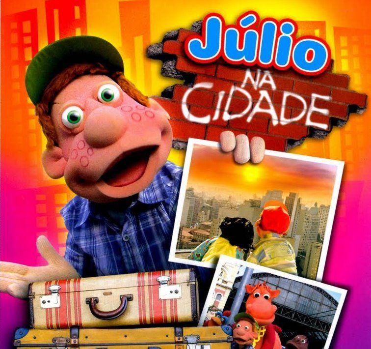Capa do Álbum "Júlio na Cidade", de Cocoricó