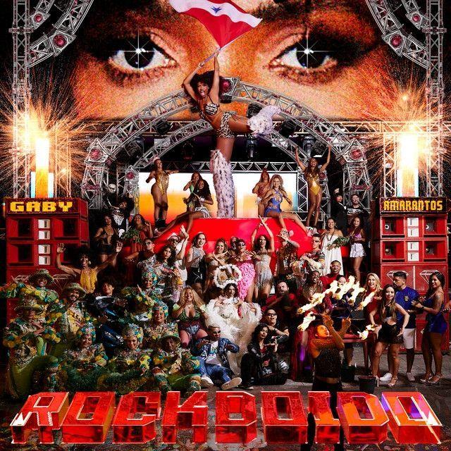 Portada del álbum "Rock Doido", de Gaby Amarantos