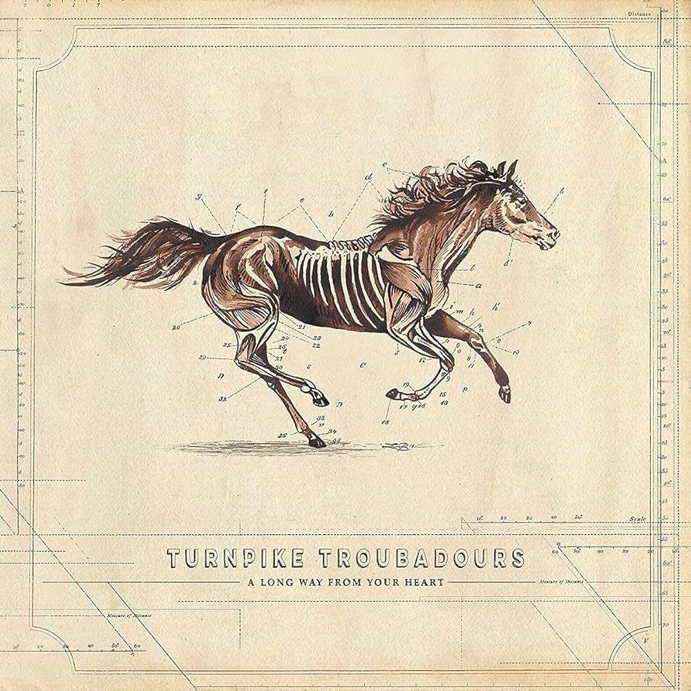 Portada de Álbum "A Long Way From Your Heart", de Turnpike Troubadours