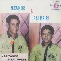 Portada de Álbum "Voltando Pra Goiás", de Nicanor e Palmerí