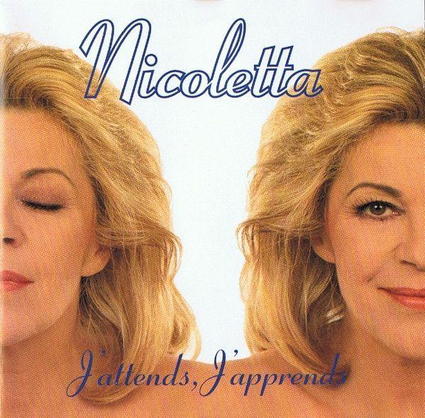 Capa do Álbum "J'attends, J'apprends", de Nicoletta