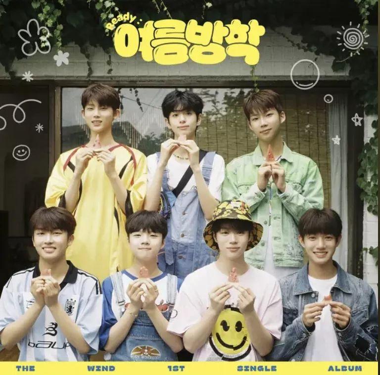 Capa do Single/EP "Ready : Summer Vacation", de The Wind