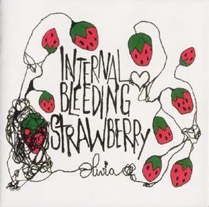 Portada de Álbum "Internal Bleeding Strawberry", de Olivia Lufkin