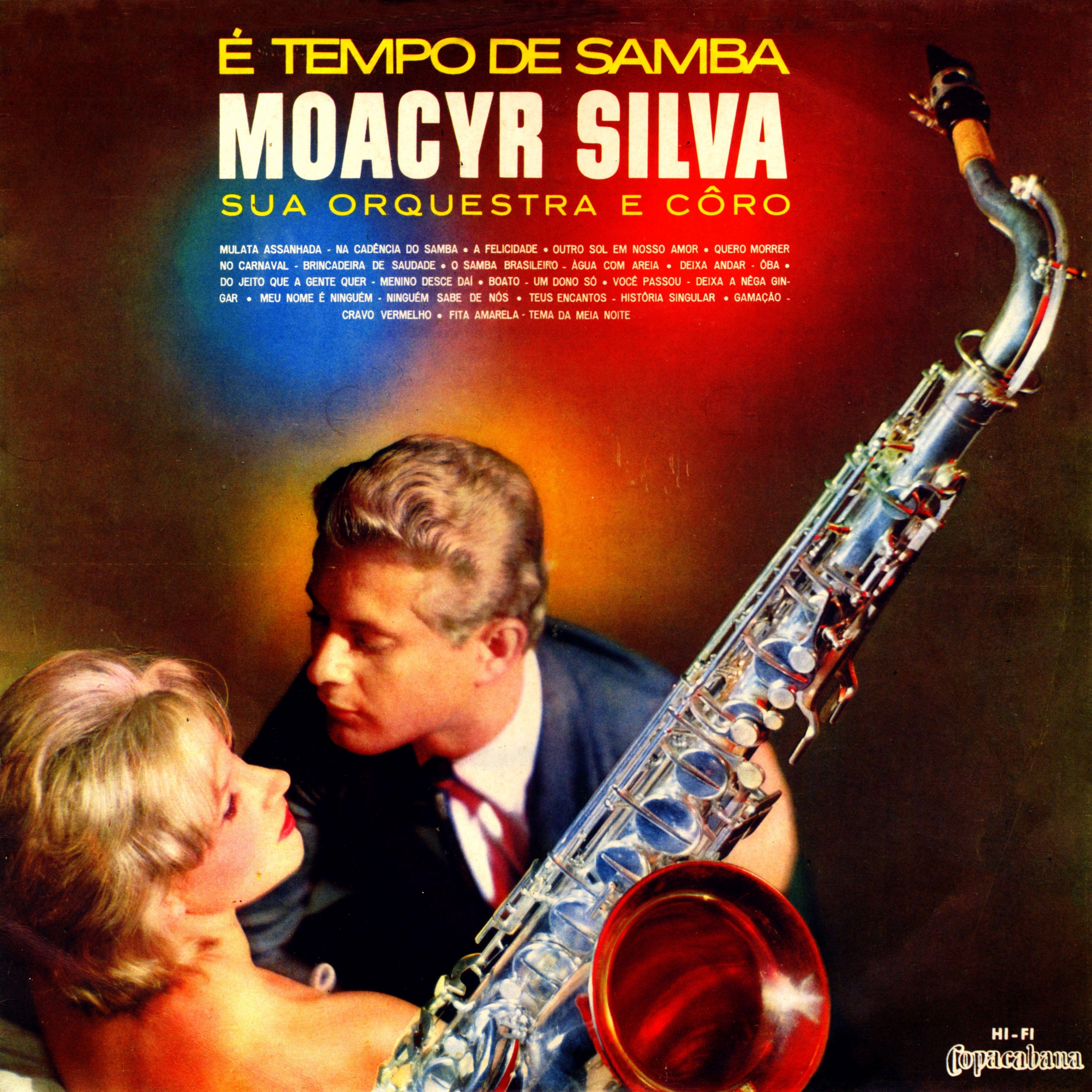 Album cover of "É Tempo de Samba" by Moacyr Silva