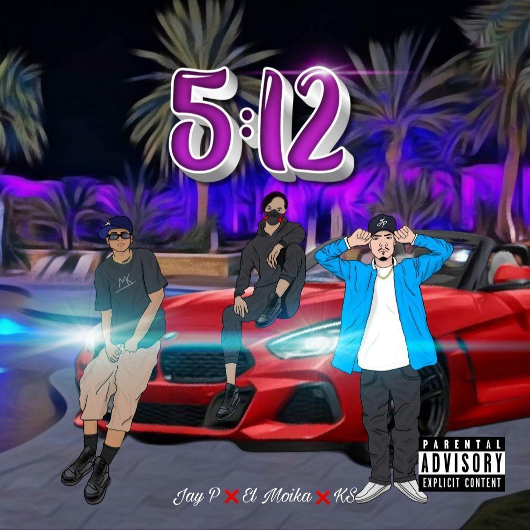 Capa do Single/EP "5:12", de JAY,P