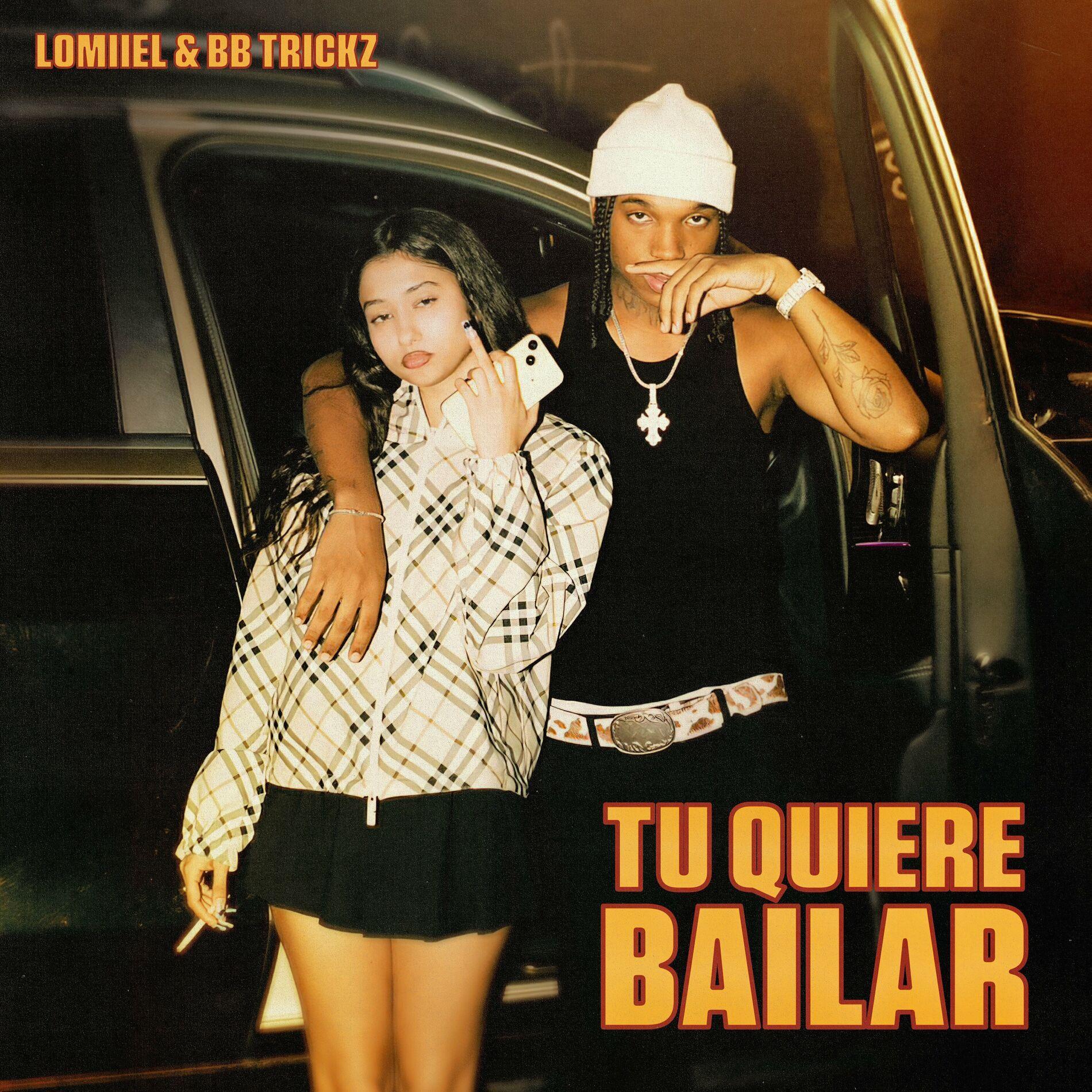 Capa do Single/EP "TU QUIERE BAILAR (part. Lomiiel)", de Bb trickz