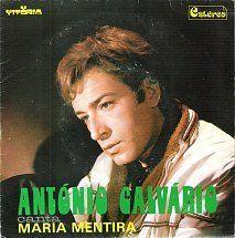 Portada de Álbum "Maria Mentira", de António Calvário