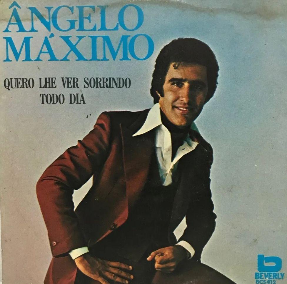 Capa do álbum "Quero Lhe Ver Sorrindo / Todo Dia", de Ângelo Máximo