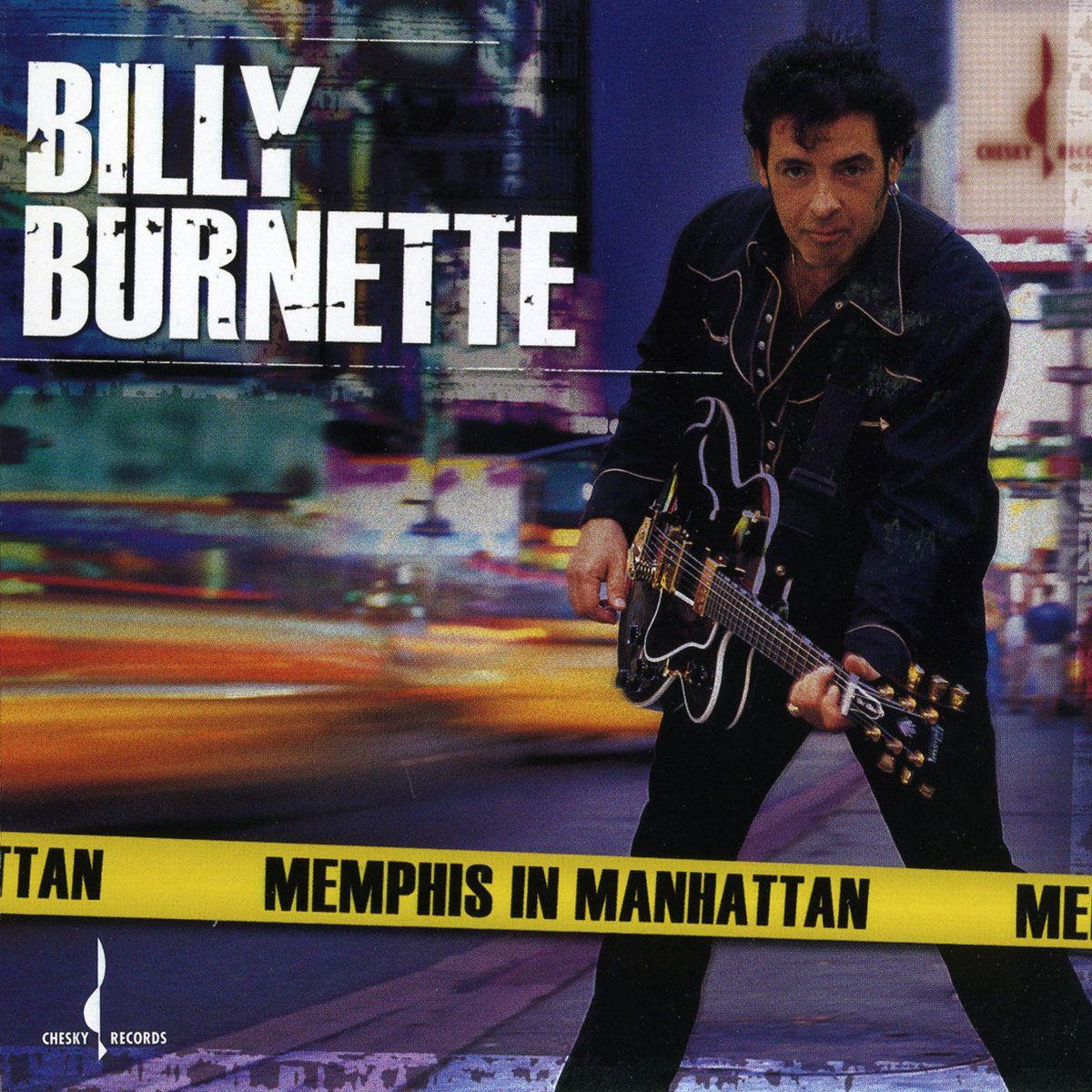 Portada de Álbum "Memphis In Manhattan", de Billy Burnette