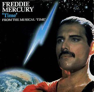 Capa do álbum "Time", de Freddie Mercury
