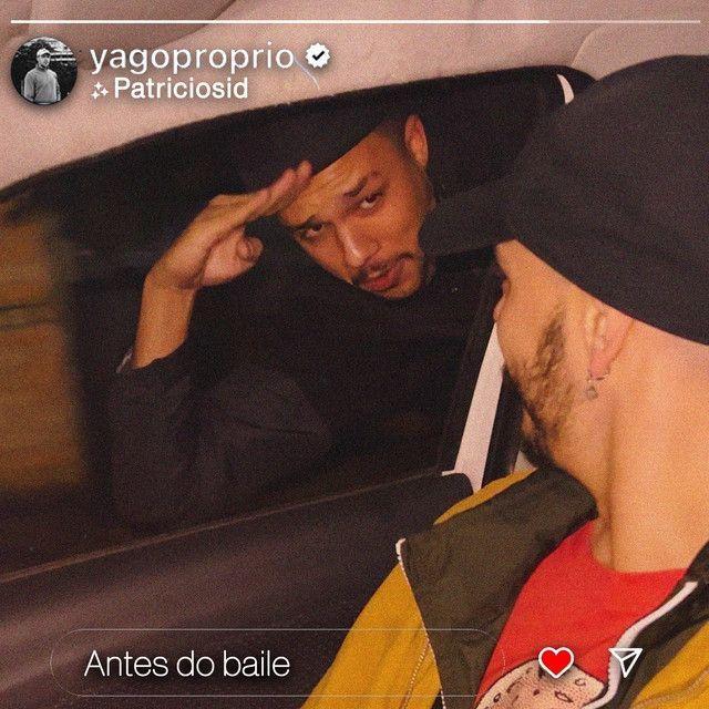 Capa do Single/EP "Antes do Baile", de Yago Oproprio