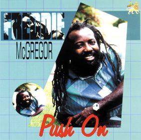 Portada del álbum "Push On", de Freddie McGregor