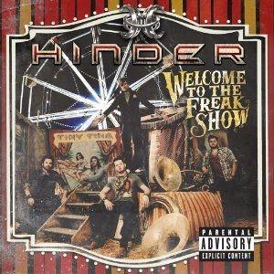 Capa do Álbum "Welcome to the Freakshow", de Hinder