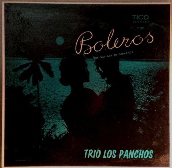 Portada de Álbum "Boleros", de Los Panchos