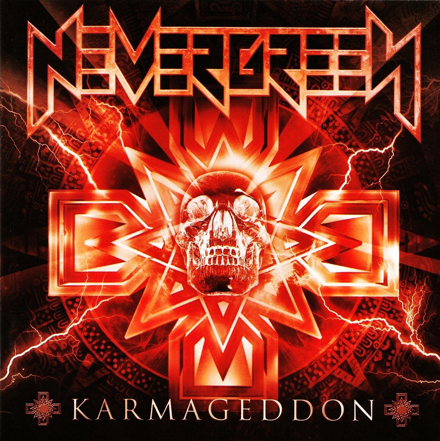 Capa do Álbum "Karmageddon", de Nevergreen