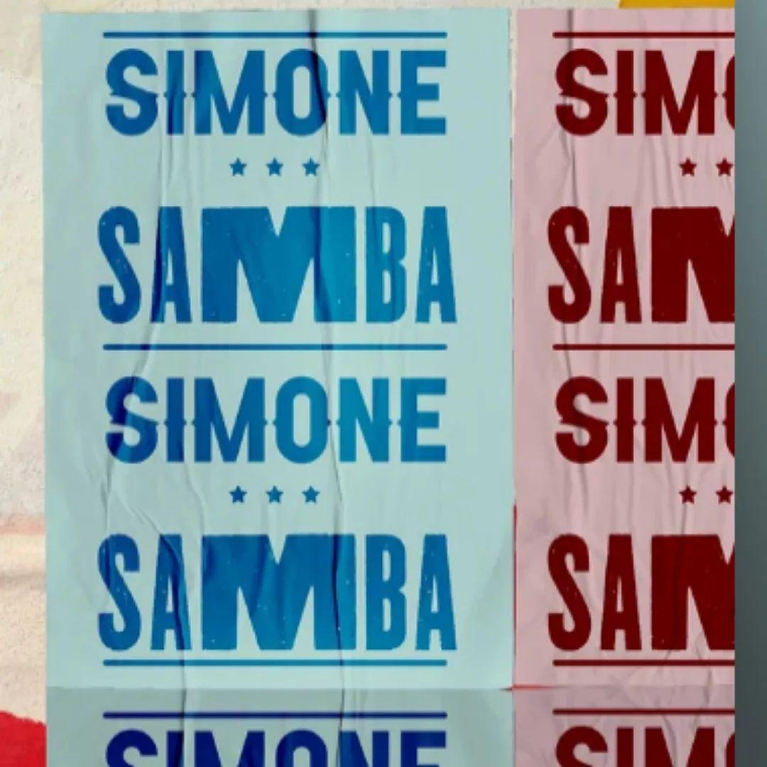 Capa do álbum "Simone Samba", de Simone