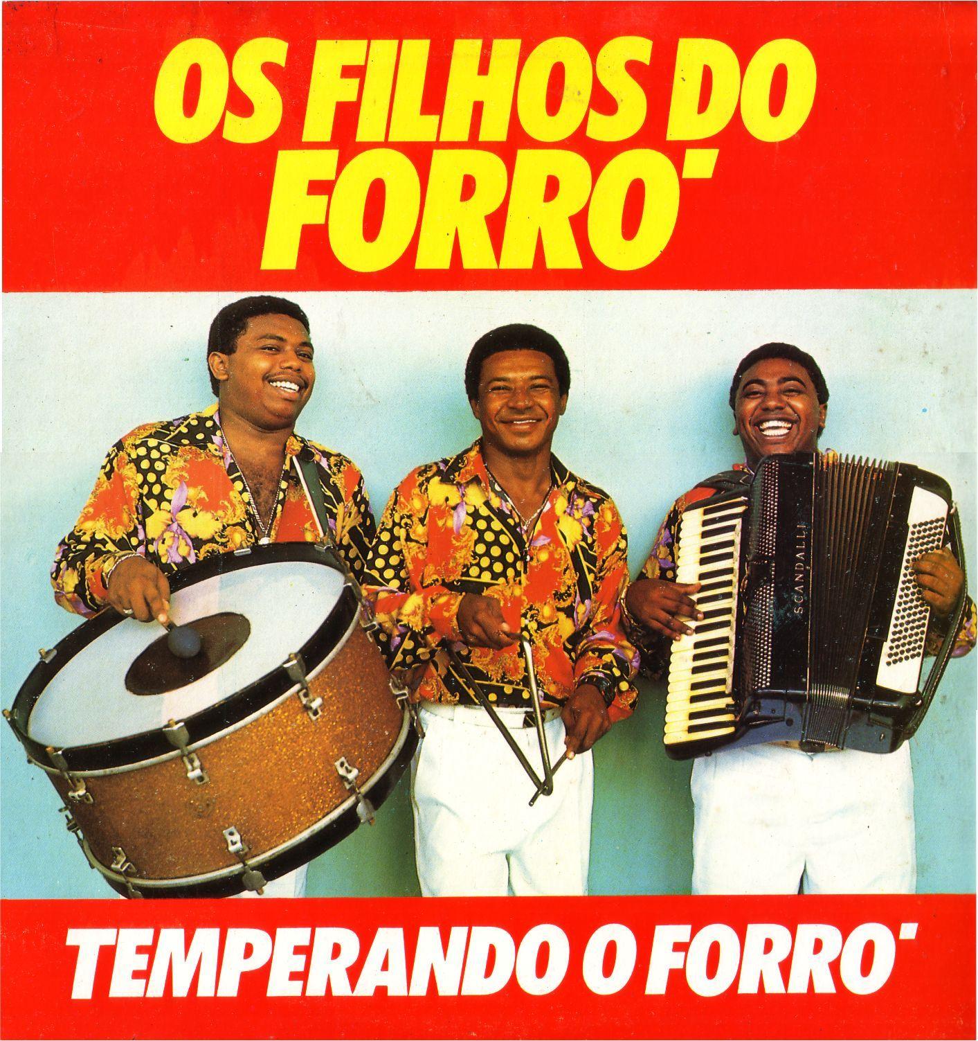 Portada de Álbum "Temperando o Forró", de Os Filhos do Forró