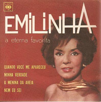 Portada de Sencillo/EP "A Eterna Favorita", de Emilinha Borba