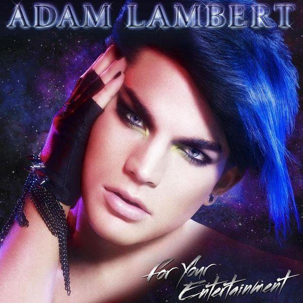 Capa do Álbum "For Your Entertainment", de Adam Lambert
