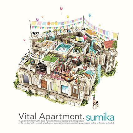 Album cover of "Vital Apartment." by Sumika