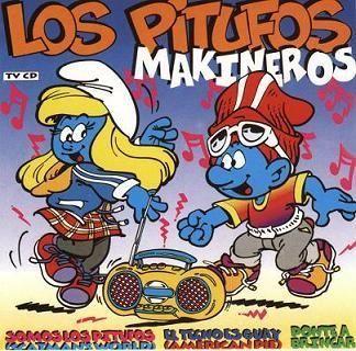 Portada de Álbum "Los Pitufos Makineros", de Los Pitufos
