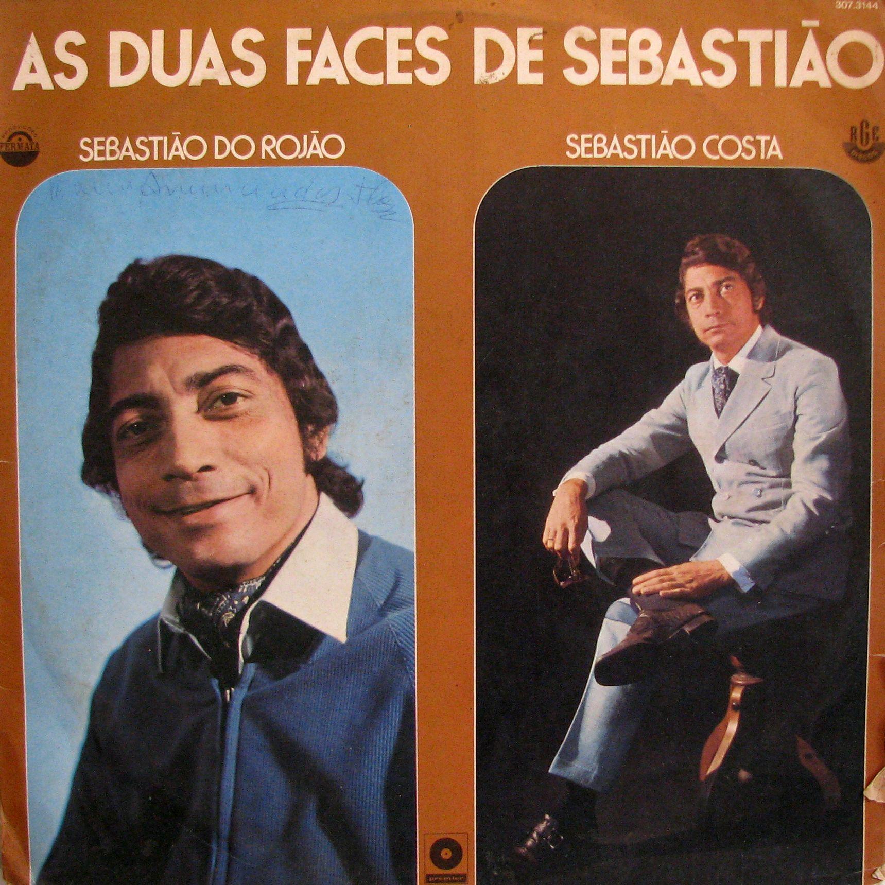 Portada de Álbum "As Duas Faces de Sebastião", de Sebastião do Rojão