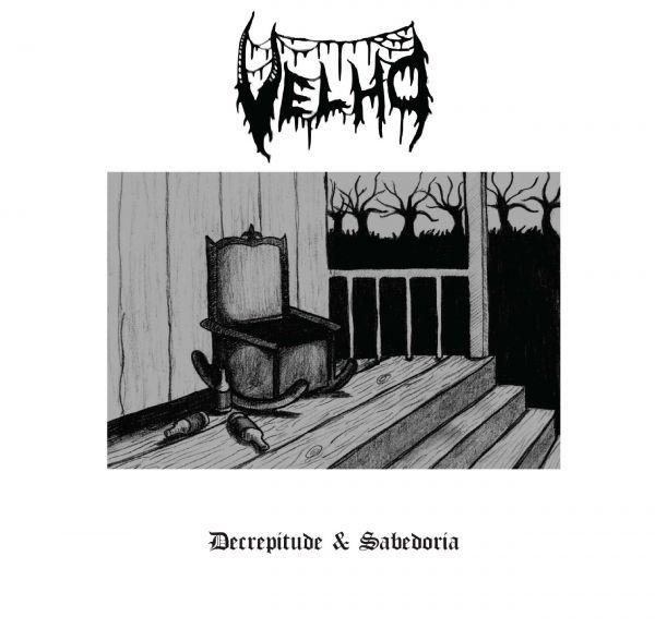 Capa do Álbum "Decrepitude & Sabedoria", de Velho