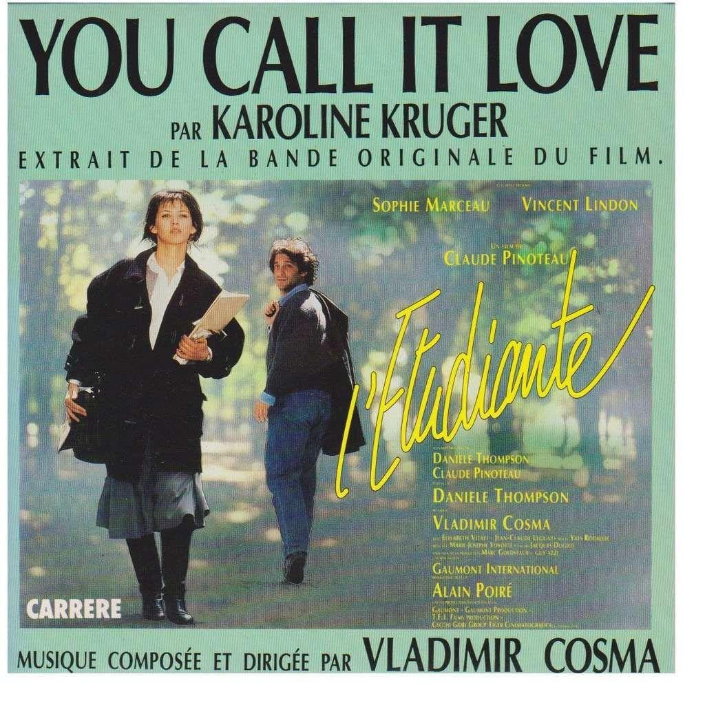 Capa do Álbum "You Call It Love", de Karoline Kruger